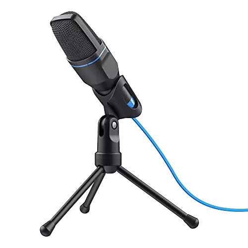 Trust Mico Microfono a Condensatore USB per Podcasting e Streaming