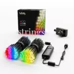 Twinkly Strings Striscia di Luci LED Smart per Esterno e Interno, Compatibile con Alexa e Google Home