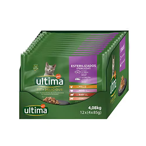 Ultima Cibo Umido per Gatti con Varietà di Carni - 85g