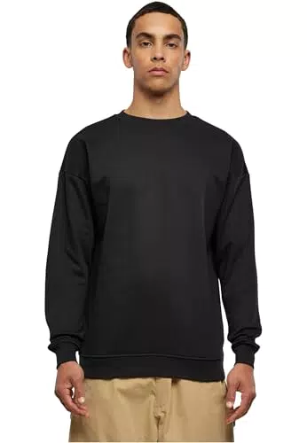 URBAN CLASSICS Felpa Uomo Oversize a Maniche Lunghe