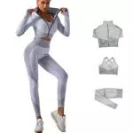 Veriliss Completo Sportivo Donna per Palestra e Fitness - Abbigliamento Workout