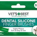 Vet's Best Spazzolini da Dito in Silicone per Cani e Cuccioli