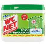 Wc Net Professional - Fosse Biologiche, Capsule Idrosolubili per WC, 20 Caps