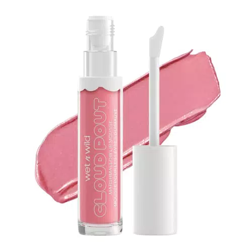 Wet n Wild Cloud Pout Marshmallow Lip Mousse - Rossetto Liquido Opaco Lunga Durata