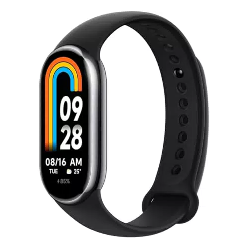 Xiaomi Mi Smart Band 8 - Braccialetto fitness con monitoraggio cardiaco e AMOLED