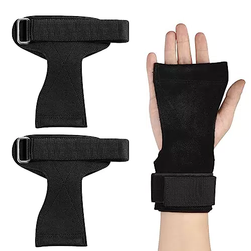 Zaleonline Ganci e Cinghie Imbottite per Sollevamento Pesi e Bodybuilding