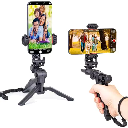 Zeadio Mini Treppiede per Smartphone e Stabilizzatore Universale