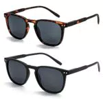 Zenottic Occhiali da Sole Polarizzati Retro Vintage Unisex Protezione UV400