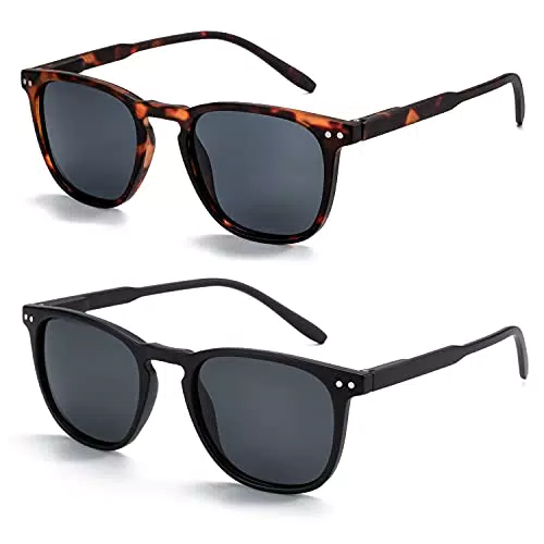 Zenottic Occhiali da Sole Polarizzati Retro Vintage Unisex Protezione UV400