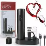 Zoyidoux Cavatappi Elettrico Ricaricabile con Base di Ricarica e Accessori