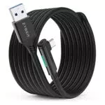ZYBER Cavo di Collegamento USB 3.0 per Oculus Quest 2 e PICO 4, Cuffie VR