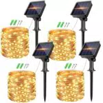 Catena Luminosa Solare Impermeabile da Giardino 320 LED per Esterni