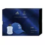 Adidas UEFA10 Eau de Toilette Uomo 100 ml con Cappello Baseball in Regalo