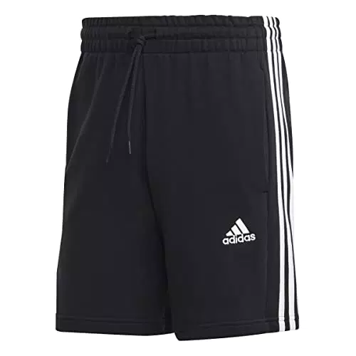 Adidas Essentials French Terry 3-Stripes Shorts Uomo