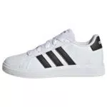adidas Grand Court Lifestyle Tennis Lace-up Shoes, Sneaker Unisex - Bambini e ragazzi