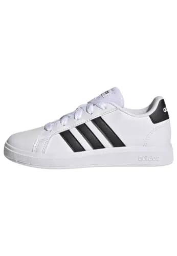 adidas Grand Court Lifestyle Tennis Lace-up Shoes, Sneaker Unisex - Bambini e ragazzi