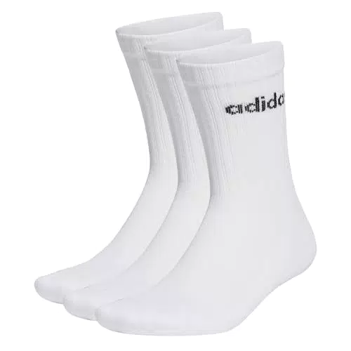 Adidas Linear Crew Calze Cushioning Unisex per Adulti