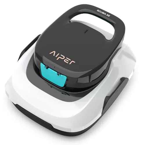 AIPER Scuba 800 - Robot per piscina senza fili con batteria a doppia azionamento