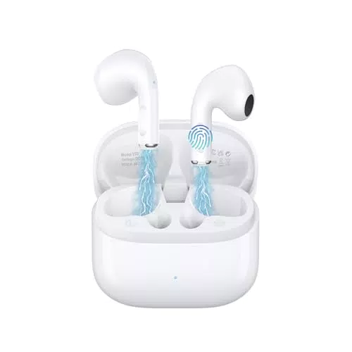 Aisvux Cuffie Bluetooth 5.4 Wireless con Cancellazione Rumore e Impermeabilità IPX7