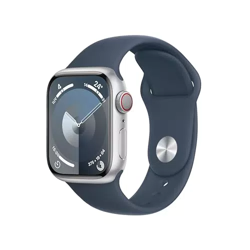 Apple Watch Series 9 GPS + Cellular Smartwatch con Fitness Tracker e App Livelli O₂