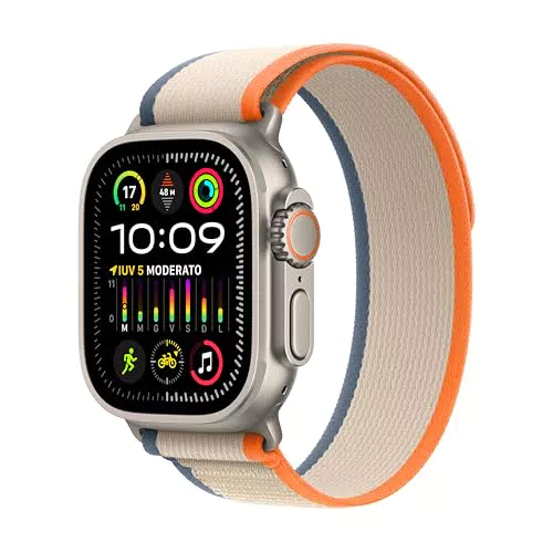 Apple Watch Ultra 2 GPS + Cellular 49mm - Smartwatch con cassa in titanio e fitness tracker