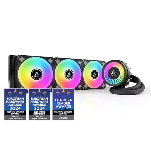 ARCTIC Liquid Freezer III 360 - Sistema di raffreddamento ad acqua AIO per CPU