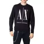 ARMANI EXCHANGE Icon Project, Felpa Uomo, Nero, M