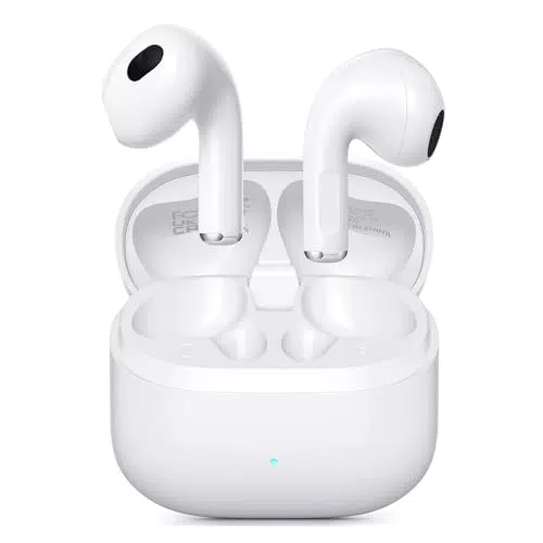 AsiceSound Cuffie Bluetooth 5.3 HiFi Immersive, Wireless IPX7, Ricarica Rapida USB-C