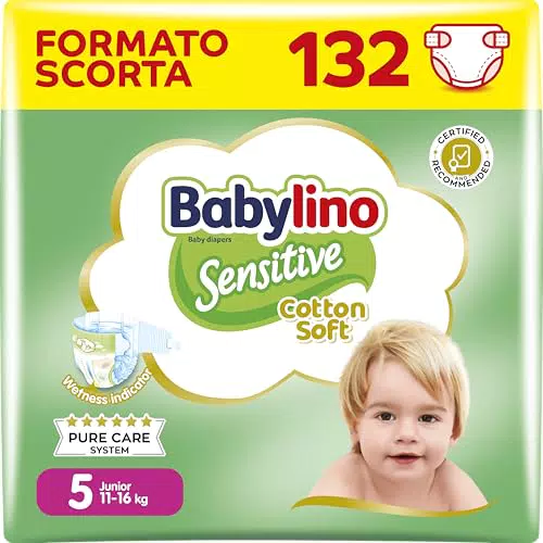 Babylino Sensitive Pannolini Taglia 3 Midi - Ideale per Bambini da 4 a 9 kg
