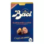 Baci Perugina Cioccolatini Fondenti ripieni al Gianduia Caramellati alle Mandorle
