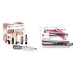 Imetec GH18 Modellatore ad Aria e Imetec Creativity B9 Piastra per Capelli
