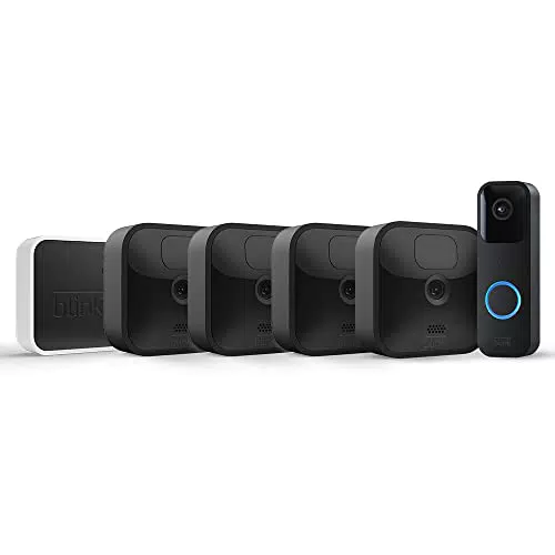 Blink Outdoor Videocamera di Sicurezza HD Senza Fili e Videocitofono Compatibile con Alexa