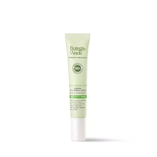 Bottega Verde Crema Contorno Occhi Idratante Mela Verde e Kiwi per Pelli Grasse