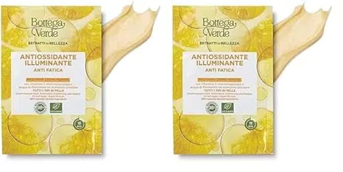Bottega Verde Maschera Crema Mousse con Vitamina C e Acqua di Mandarino