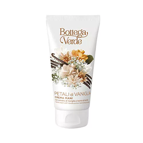 Bottega Verde Crema Mani Petali di Vaniglia con Estratto di Vaniglia e Burro di Karité