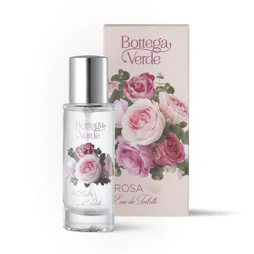 Bottega Verde Eau de Toilette Rosa - Profumo Donna Fragranza Fiori di Rosa