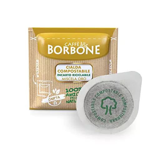 Caffè Borbone Miscela Oro Cialde Compostabili per Sistema ESE