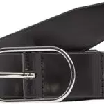 Calvin Klein Cintura Metal Loops in Pelle per Donna