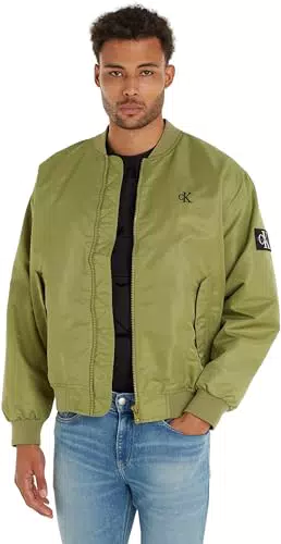 Calvin Klein Jeans Bomber Jacket J30J325110 - Giacca in Tessuto Uomo