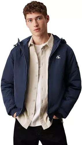 Calvin Klein Jeans Uomo Padded Hooded Harrington J30J325596