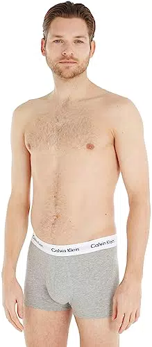 Calvin Klein Pantaloncini Boxer Uomo Low Rise in Cotone Elasticizzato