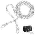Argento Catena per Borse - Catena in Metallo per Borsa a Tracolla