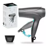 Cecotec Asciugacapelli IoniCare Power&Go 2400 W con Funzione Ionizzatore e Aria Fredda