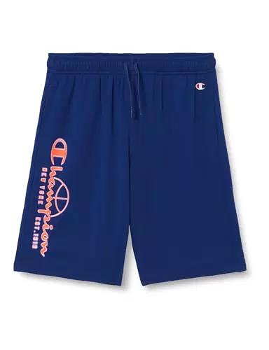 Champion Legacy Modern Basket Bermuda Pantaloncini Micromesh per Bambini e Ragazzi