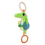 Chicco Sonaglio Vibrante Coccodrillo con Anello Universale per Passeggini