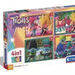 Clementoni Puzzle Trolls - Gioco Educativo per Bambini dai 3 Anni