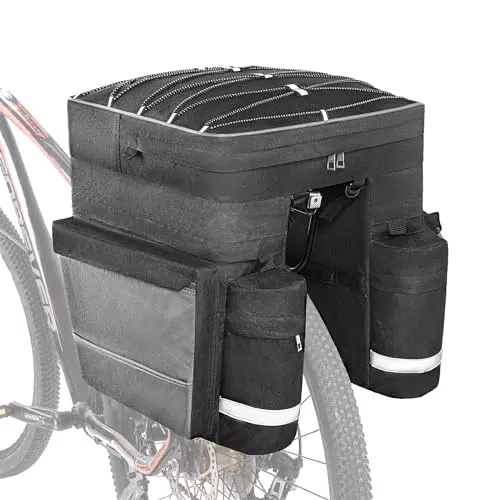 Cofit Borsa a Bauletto per Bicicletta, Portapacchi Posteriore Grande Capacità