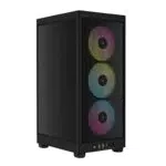 Corsair iCUE 2000D RGB Airflow Mini-ITX Case con Pannelli in Rete d'Acciaio