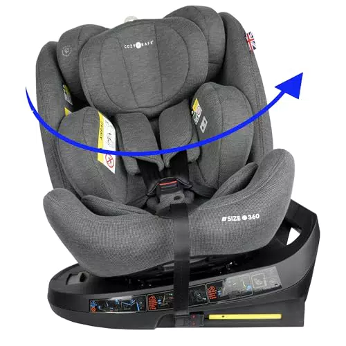 Cozy N Safe Apollo EST-06 Seggiolino Auto Girevole 360° ISOFIX Gruppo 0+/1/2/3