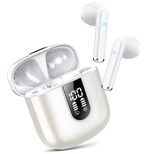 Cuffie Bluetooth, Auricolari Bluetooth 5.3 con Stereo HiFi Immersivo